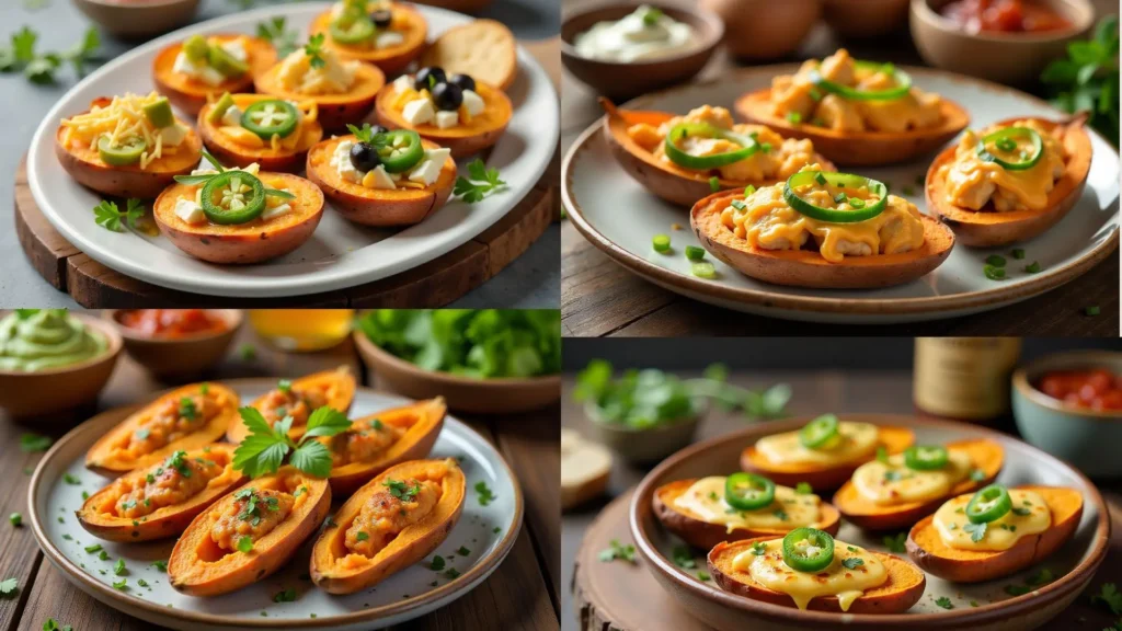 Easy Crispy Sweet Potato Skins Healthy Tasty 5 Easy Crispy Sweet Potato Skins recipe