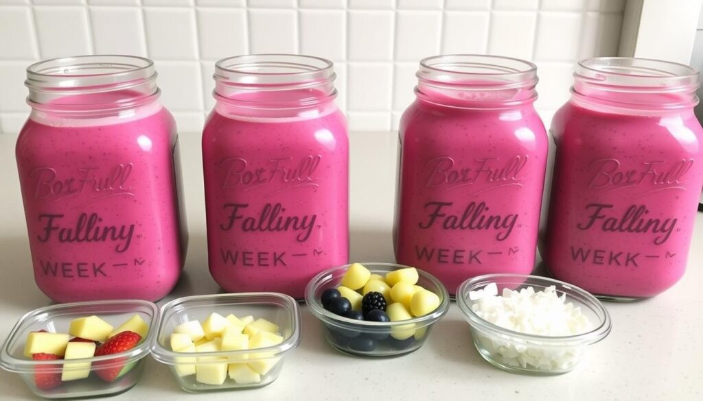 Meal prep containers with Summer 2025 Breakfast Recipe Trend base Meal prep containers with Summer 2025 Breakfast Recipe Trend base