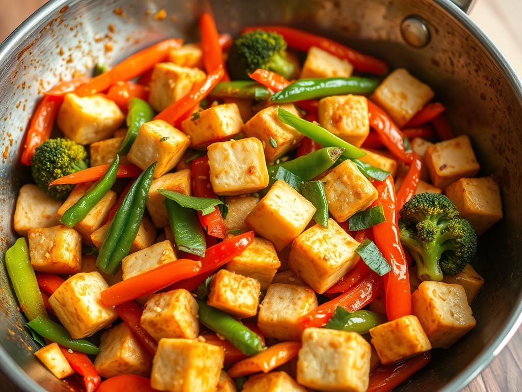 Quick and Healthy Lunch Recipes NYC Professionals - Tofu Stir Fry Quick and Healthy Lunch Recipes NYC Professionals - Tofu Stir Fry