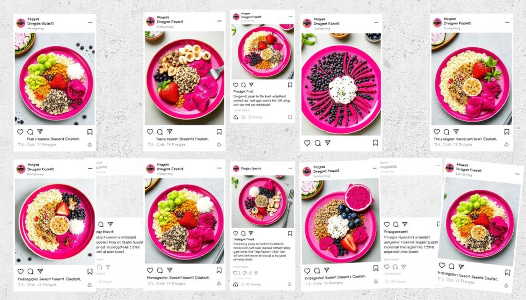 Social media collage of Summer 2025 Breakfast Recipe Trend