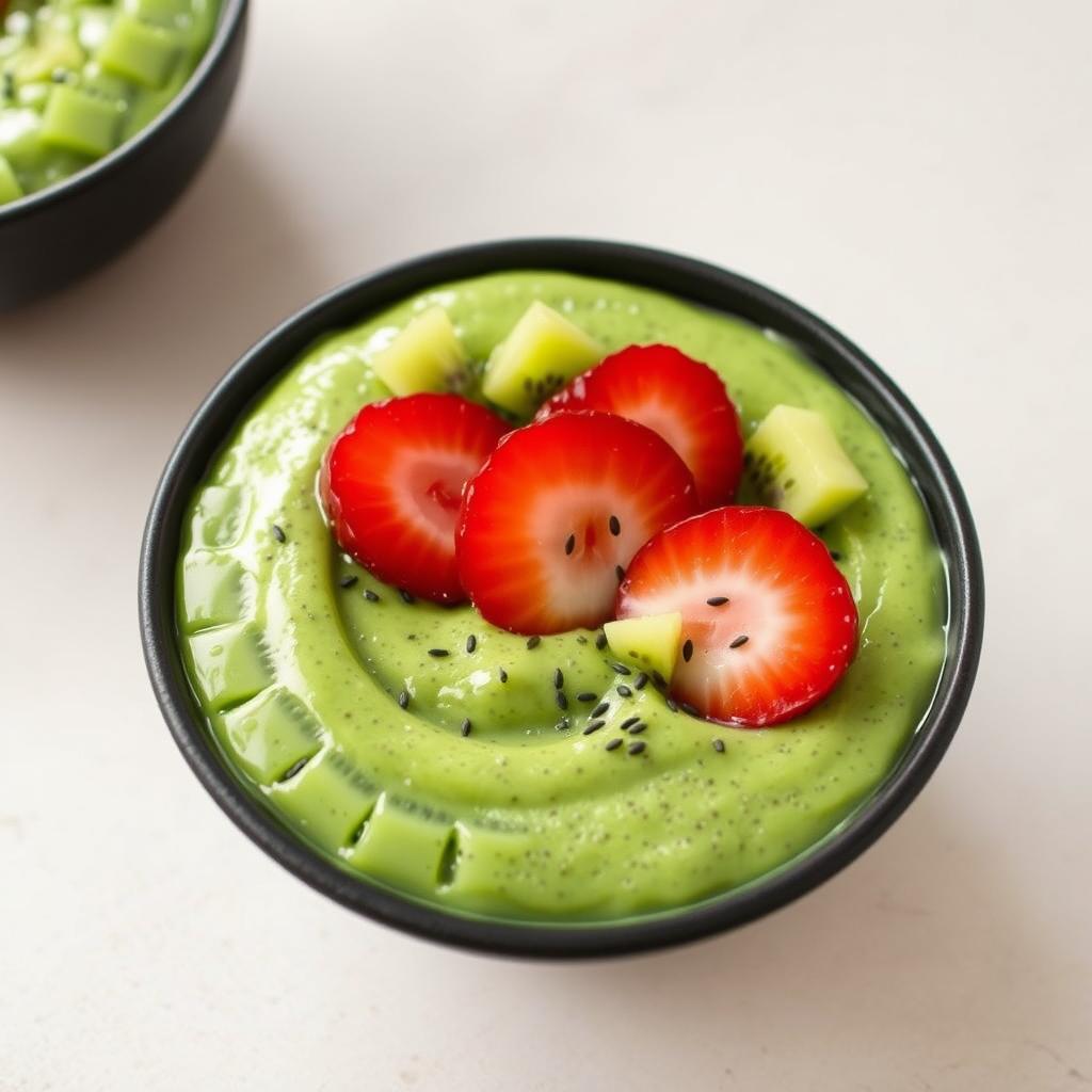 Tropical Matcha variation of Summer 2025 Breakfast Recipe Trend Tropical Matcha variation of Summer 2025 Breakfast Recipe Trend