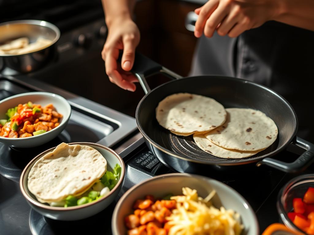 Cooking tips for making perfect healthy breakfast tacos